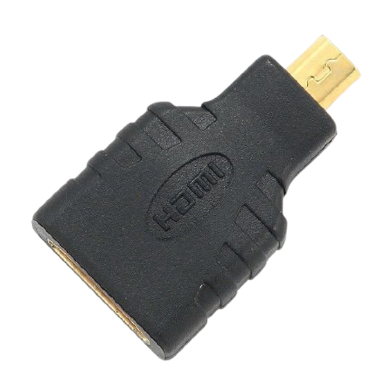 Адаптер Cablexpert HDMI - microHDMI (F/M), чорний (A-HDMI-FD)