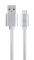 Кабель Cablexpert (CCB-mUSB2B-AMCM-6-S) USB 2.0 - USB Type-C, 1.8м, сріблястий