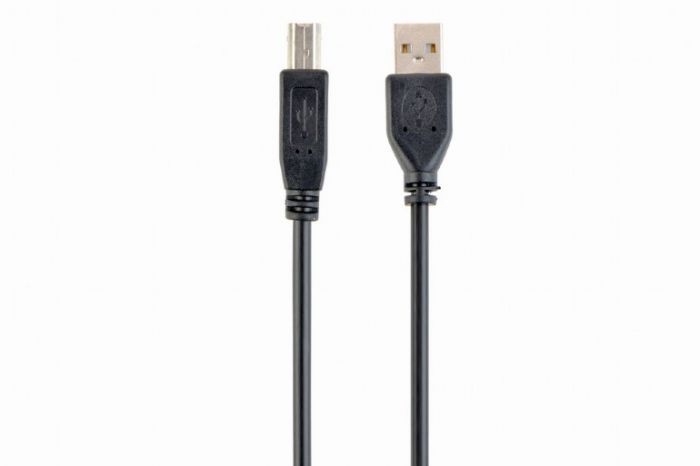 Кабель Cablexpert USB - USB Type-B V 2.0 (M/M), 1.8 м, чорний (CCP-USB2-AMBM-6)