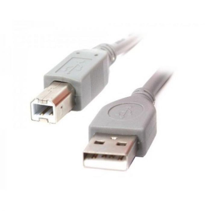 Кабель Cablexpert USB - USB Type-B V 2.0 (M/M), 1.8 м, сірий (CCP-USB2-AMBM-6G)