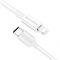 Кабель ColorWay USB-C-Lightning, 3.0А, 1м, White (CW-CBPDCL032-WH)