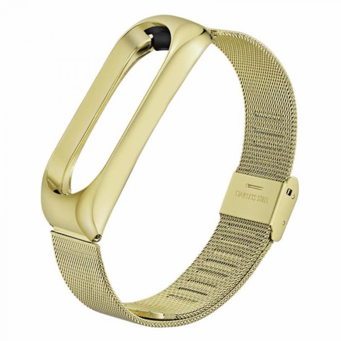 Ремінець BeCover Metal для Xiaomi Mi Smart Band 5/Mi Smart Band 6 Gold (705148)