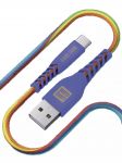 Кабель Luxe Cube Kevlar USB-microUSB, 1.2м, райдужний (8886668686259) 