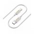 Кабель Luxe Cube USB Type-C - Lightning (M/M), 3 А, 1 м, білий (8886668686693)