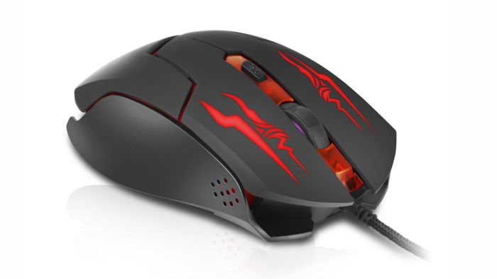 Миша REAL-EL RM-520 Gaming Black  (EL123200020)