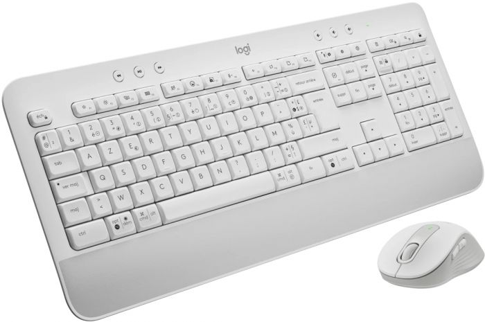 Комплект (клавіатура, миша) бездротовий Logitech MK650 Combo for Business White (920-011032)