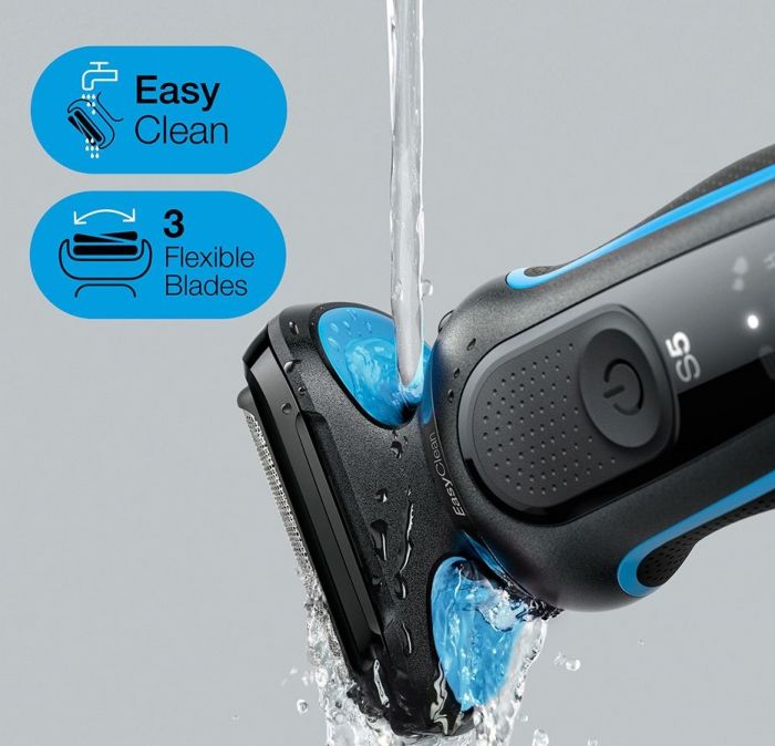 Електробритва Braun Series 5 51-B1000s Black/Blue