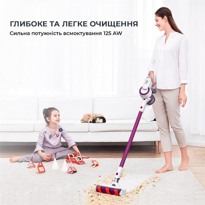 Пилосос Jimmy Wireless Vacuum Cleaner Fuchsia (JV53R)