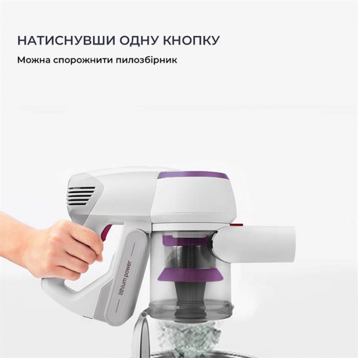 Пилосос Jimmy Wireless Vacuum Cleaner Fuchsia (JV53R)