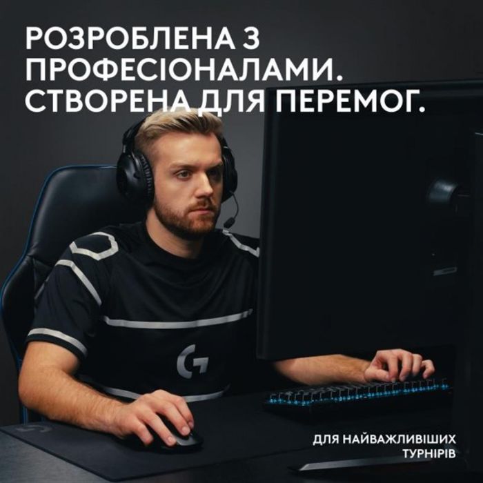 Клавiатура бездротова Logitech G PRO X TKL Lightspeed Magenta (920-012159)