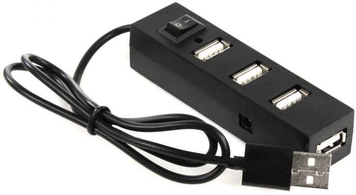 Концентратор USB2.0 Atcom TD1004 (9579) 4хUSB2.0