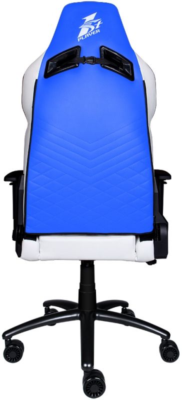 Крісло для геймерів 1stPlayer DK2 Blue-White