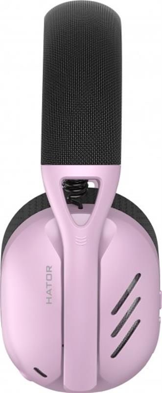 Bluetooth-гарнiтура Hator Hyperpunk 2 Wireless Tri-mode Black/Lilac (HTA-859)