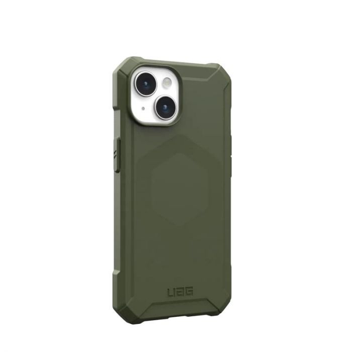 Чохол-накладка Urban Armor Gear Essential Armor Magsafe для Apple iPhone 15 Olive Drab (114288117272)