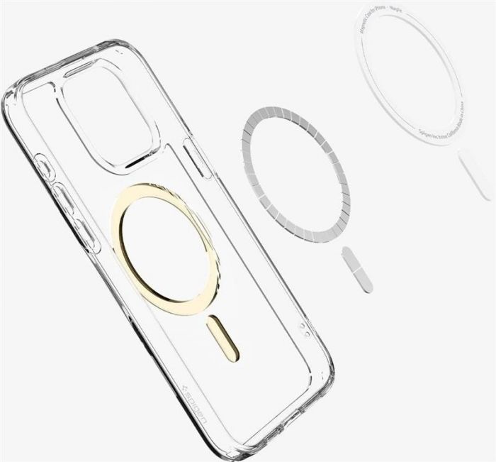 Чохол-накладка Spigen Ultra Hybrid MagFit для Apple iPhone 15 Pro Gold (ACS06718)