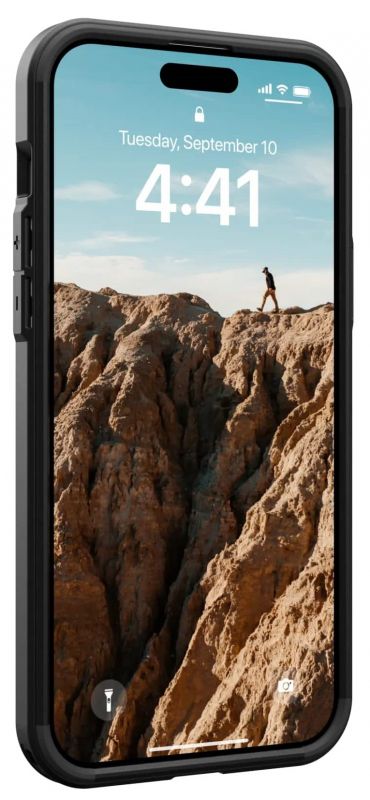 Чохол-накладка Urban Armor Gear Civilian Magsafe для Apple iPhone 15 Plus Black (114306114040)