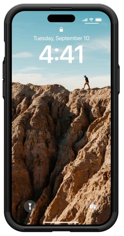 Чохол-накладка Urban Armor Gear Civilian Magsafe для Apple iPhone 15 Plus Black (114306114040)