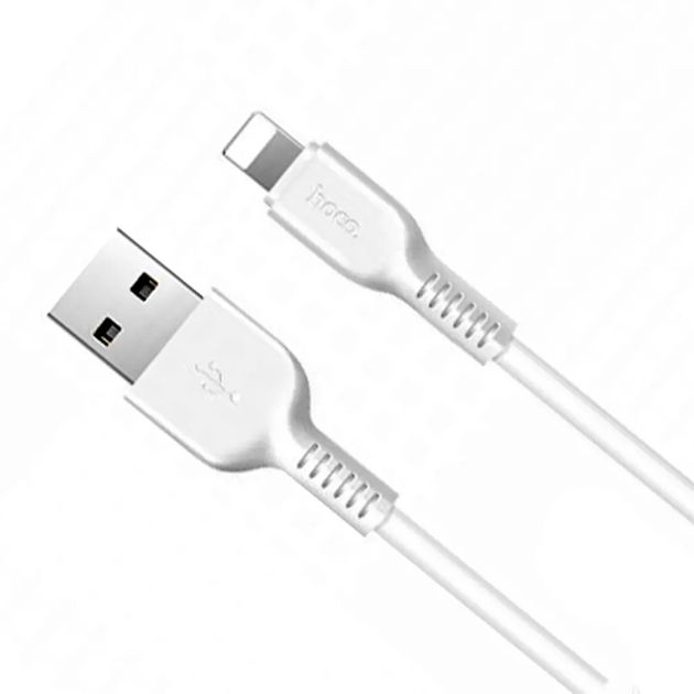 Кабель Hoco X13 Easy Charged USB - Lightning (M/M), 1 м, White (D23103)