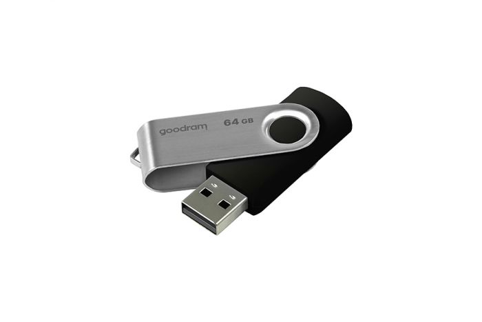 Флеш-накопичувач USB2.0 64GB GOODRAM UTS2 (Twister) Black (UTS2-0640K0R11)