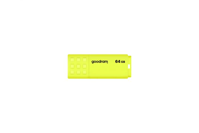 Флеш-накопичувач USB2.0 64GB GOODRAM UME2 Yellow (UME2-0640Y0R11)