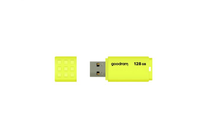 Флеш-накопичувач USB2.0 128GB GOODRAM UME2 Yellow (UME2-1280Y0R11)