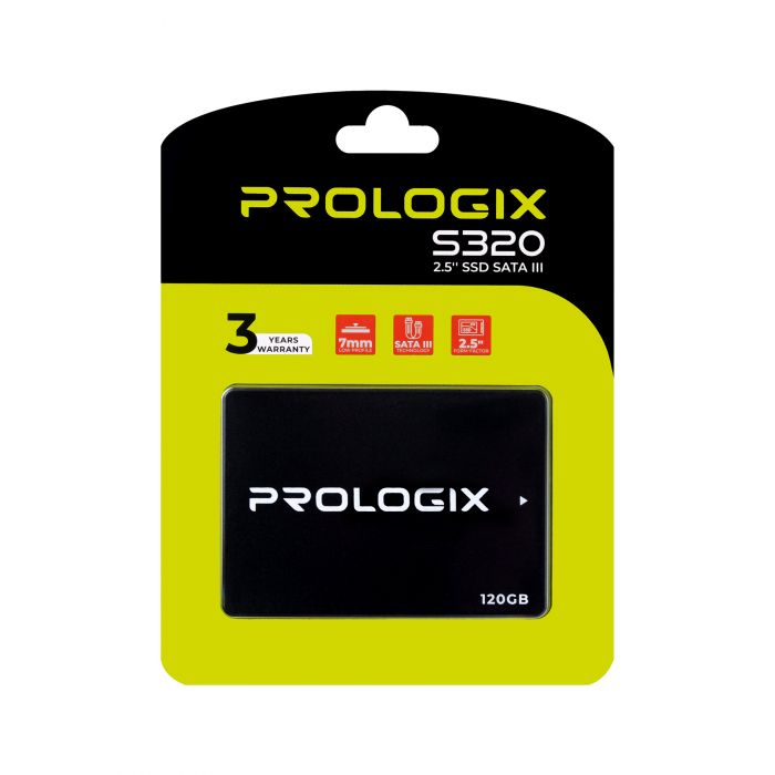 Накопичувач SSD  120GB Prologix S320 2.5" SATAIII 3D TLC (PRO120GS320)