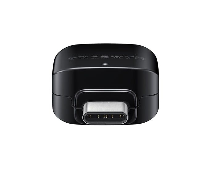 Адаптер Samsung OTG USB - USB Type-C (F/M) Black (EE-UN930BBRGRU)_OEM