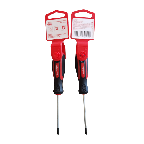 Викрутка хрестова Vitals Master S2, PH2х38 мм