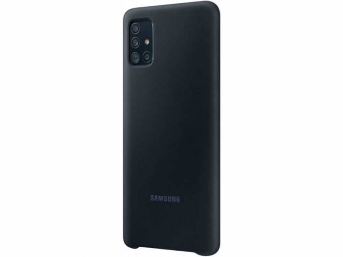 Чохол-накладка Samsung Silicone Cover для Samsung Galaxy A51 SM-A515 Black (EF-PA515TBEGRU)