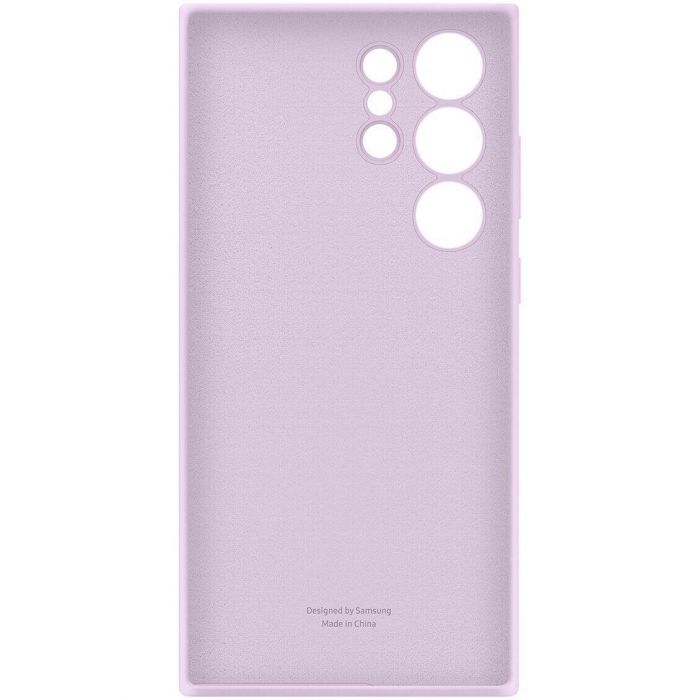 Чохол-накладка Samsung Silicone Cover для Samsung Galaxy S23 Ultra SM-S918 Lilac (EF-PS918TVEGRU)