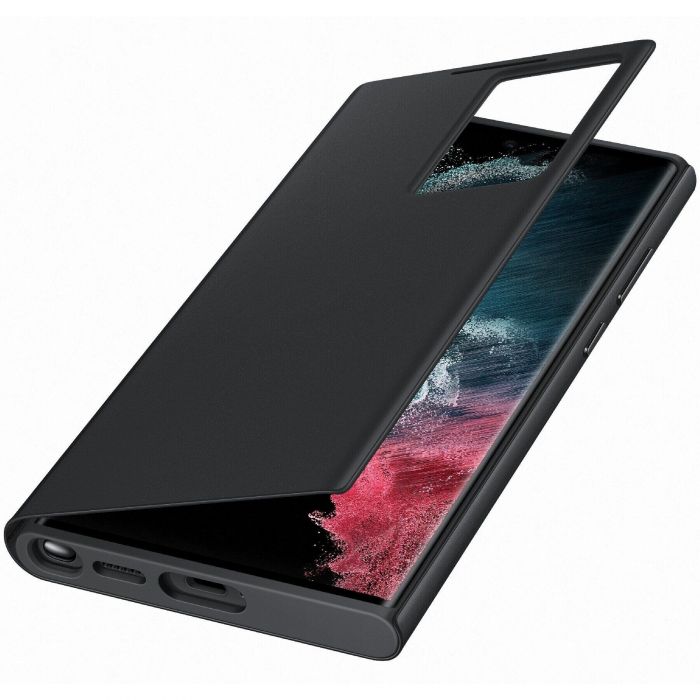 Чохол-книжка Samsung Smart Clear View Cover для Samsung Galaxy S22 Ultra SM-S908 Black (EF-ZS908CBEGRU)