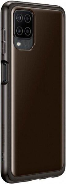 Чохол-накладка Samsung Soft Clear Cover для Samsung Galaxy A12 SM-A125/SM-A127 Black (EF-QA125TBEGRU)