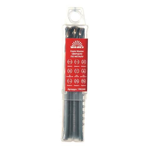 Свердло по металу HSS 4341 3.8 (10 од.) Vitals Master