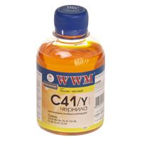 Чорнило WWM для CANON CL41/51/CLI8/BCI-16 (Yellow) C41/Y 200г
