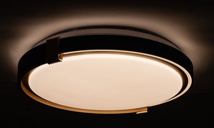 COLISEUM матовий 60W 395*60мм 3000К-6500К з ДК чорне золото