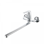 Змішувач LIRI Ø35 для ванни излив прямий 350мм дивертор вбудований картріджний CORSO DF-2C240C (9632210)