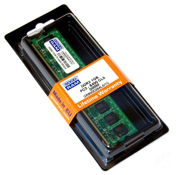 Модуль памя`тi DDR2 1GB/800 GOODRAM (GR800D264L5/1G)