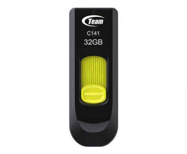 Флеш-накопичувач USB  32Gb Team C141 Yellow (TC14132GY01)