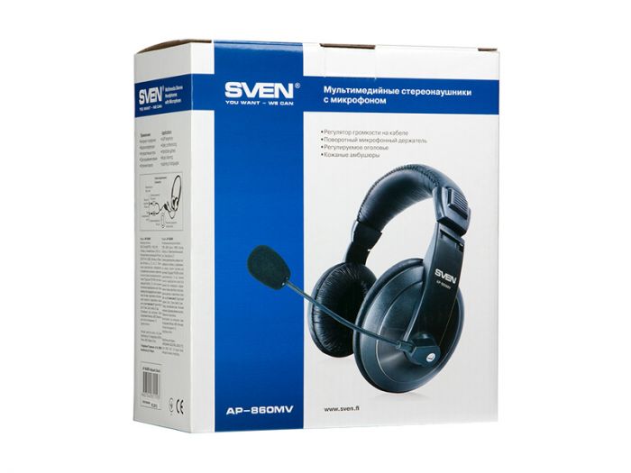 Гарнітура Sven AP-860MV Black