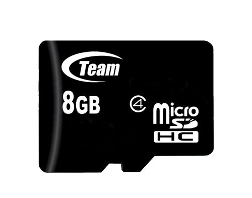 Карта пам`ятi MicroSDHC 8GB Class 4 Team (TUSDH8GCL402)