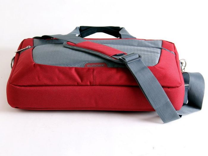 Сумка для ноутбука Sumdex PON-318RD 16" Red/Grey