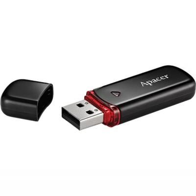 Флеш-накопичувач USB 2.0 32GB Apacer AH333 black (AP32GAH333B-1)