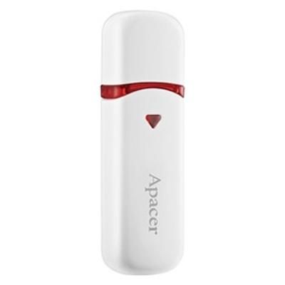 Флеш-накопичувач USB  8GB Apacer AH333 White (AP8GAH333W-1)