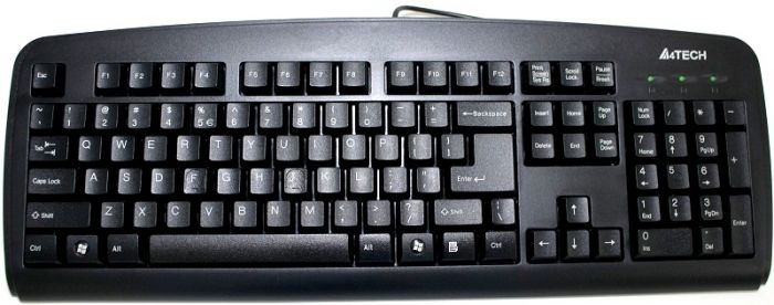 Клавіатура A4Tech KB-720 Black USB