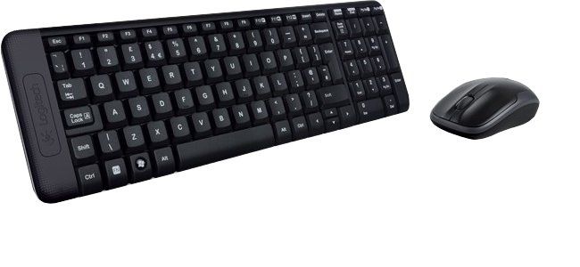 Комплект (клавіатура, мишка) Logitech MK220 Wireless Desktop (920-003169)