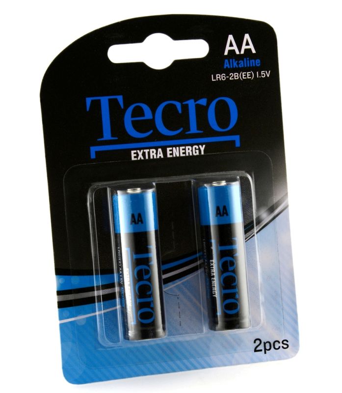 Батарейка Tecro Extra Energy Alkaline AA/LR06 BL 2 шт