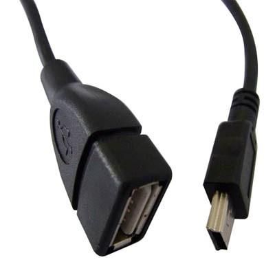 Кабель ATcom USB 2.0 AF/Mini USB (5 pin) 0.8M OTG