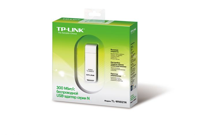 Бездротовий адаптер TP-Link TL-WN821N