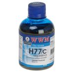 Чорнило WWM для HP C8719/С8721/С5016 (Cyan) H77/C 200г