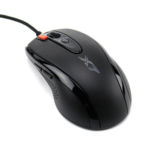 Мишка A4Tech X-718BK Black USB